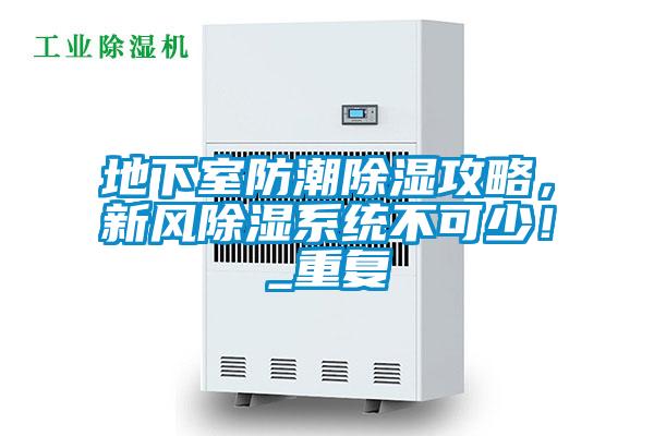 地下室防潮除濕攻略，新風(fēng)除濕系統(tǒng)不可少！_重復(fù)