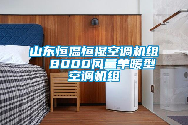 山東恒溫恒濕空調機組 8000風量單暖型空調機組