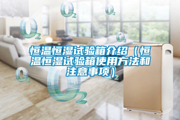 恒溫恒濕試驗箱介紹(恒溫恒濕試驗箱使用方法和注意事項)