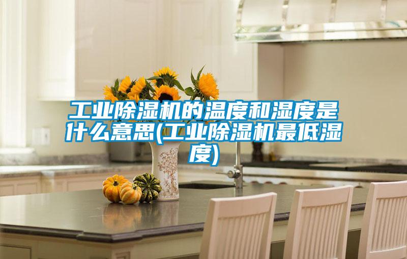 工業除濕機的溫度和濕度是什么意思(工業除濕機最低濕度)