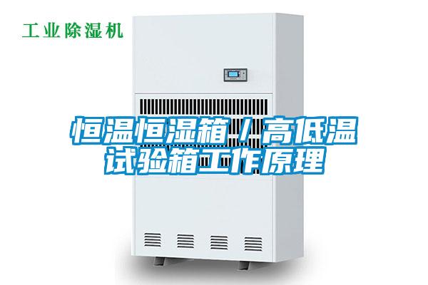 恒溫恒濕箱/高低溫試驗箱工作原理