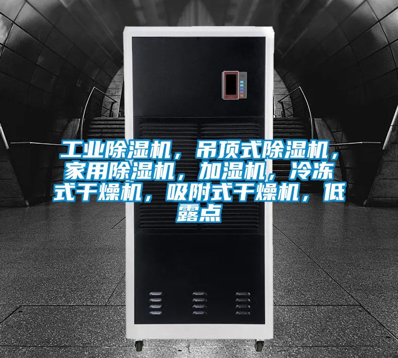 工業(yè)除濕機(jī)，吊頂式除濕機(jī)，家用除濕機(jī)，加濕機(jī)，冷凍式干燥機(jī)，吸附式干燥機(jī)，低露點(diǎn)