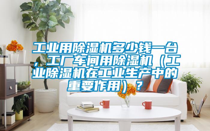 工業(yè)用除濕機(jī)多少錢一臺(tái),工廠車間用除濕機(jī)(工業(yè)除濕機(jī)在工業(yè)生產(chǎn)中的重要作用)?