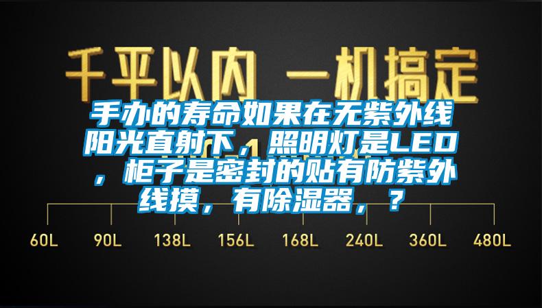 手辦的壽命如果在無紫外線陽光直射下,照明燈是LED,柜子是密封的貼有防紫外線摸,有除濕器,?