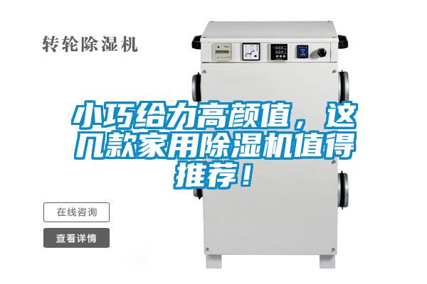 小巧給力高顏值,這幾款家用除濕機值得推薦!