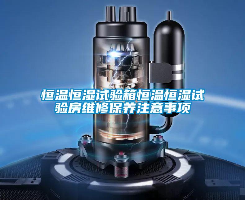 恒溫恒濕試驗箱恒溫恒濕試驗房維修保養注意事項