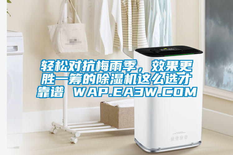 輕松對抗梅雨季，效果更勝一籌的除濕機這么選才靠譜 WAP.EA3W.COM