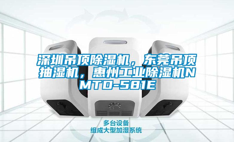 深圳吊頂除濕機，東莞吊頂抽濕機，惠州工業除濕機NMTD-581E