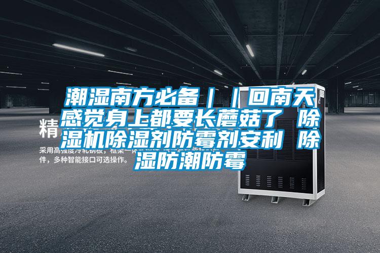 潮濕南方必備||回南天感覺身上都要長蘑菇了 除濕機除濕劑防霉劑安利 除濕防潮防霉