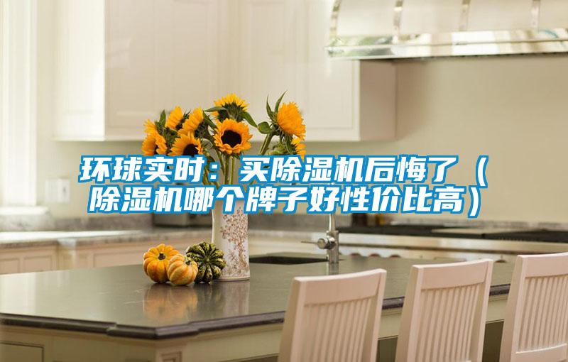 環(huán)球?qū)崟r:買除濕機(jī)后悔了(除濕機(jī)哪個牌子好性價比高)