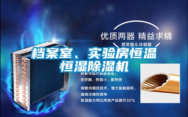檔案室、實(shí)驗(yàn)房恒溫恒濕除濕機(jī)