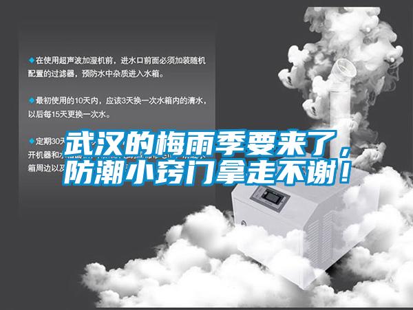 武漢的梅雨季要來了，防潮小竅門拿走不謝！