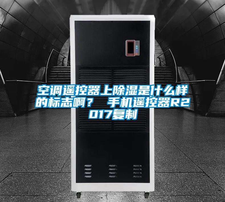 空調遙控器上除濕是什么樣的標志啊? 手機遙控器R2017復制