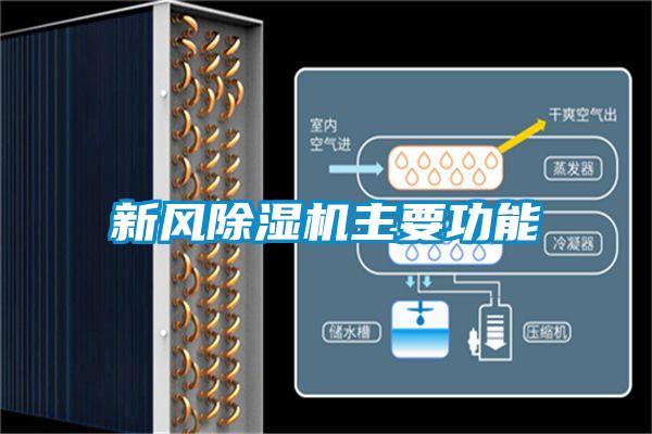 新風(fēng)除濕機主要功能