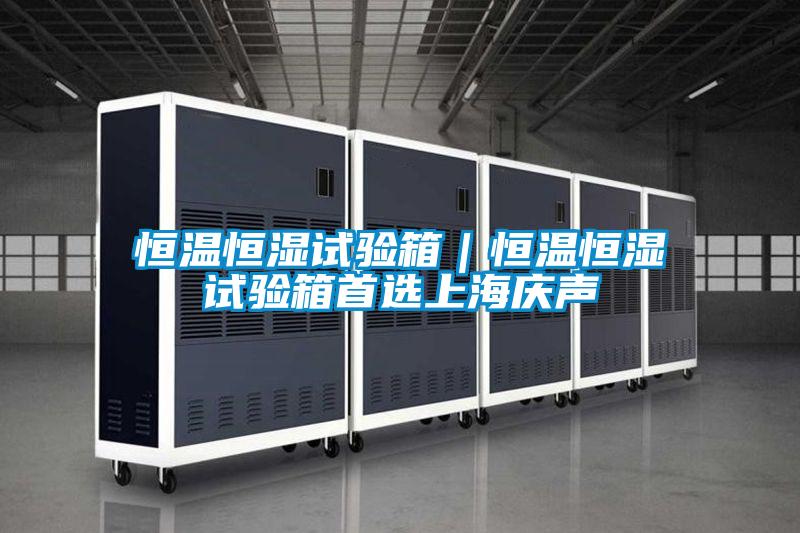 恒溫恒濕試驗箱|恒溫恒濕試驗箱首選上海慶聲