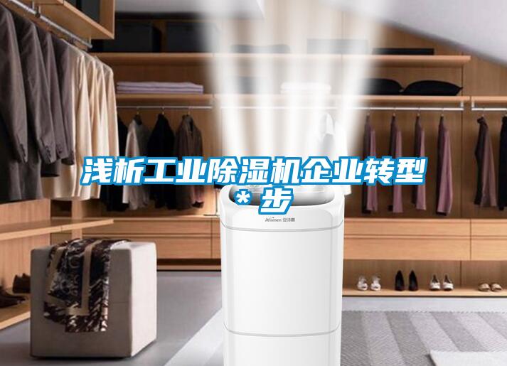 淺析工業(yè)除濕機(jī)企業(yè)轉(zhuǎn)型*步