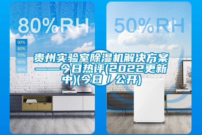 貴州實(shí)驗(yàn)室除濕機(jī)解決方案——今日熱評(píng)(2022更新中)(今日/公開)