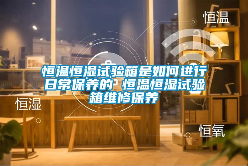 恒溫恒濕試驗(yàn)箱是如何進(jìn)行日常保養(yǎng)的 恒溫恒濕試驗(yàn)箱維修保養(yǎng)