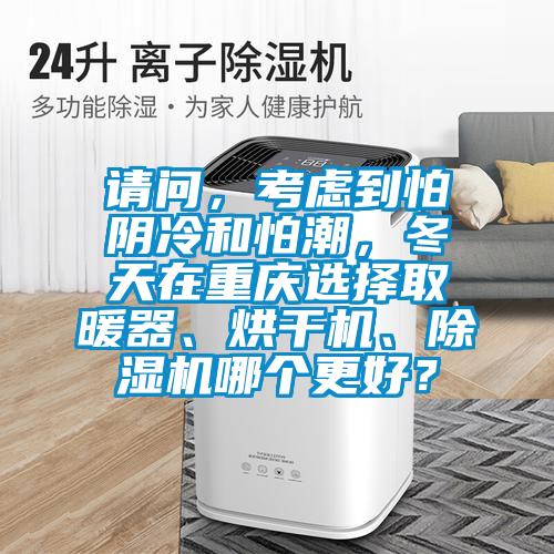 請問,考慮到怕陰冷和怕潮,冬天在重慶選擇取暖器、烘干機、除濕機哪個更好?
