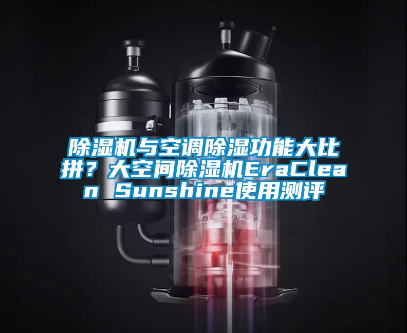 除濕機與空調除濕功能大比拼？大空間除濕機EraClean Sunshine使用測評