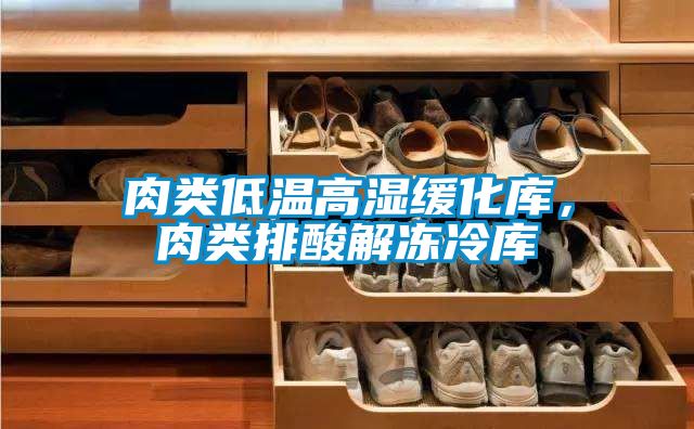 肉類低溫高濕緩化庫，肉類排酸解凍冷庫