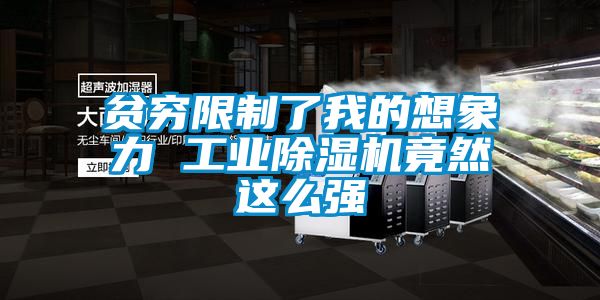 貧窮限制了我的想象力 工業除濕機竟然這么強