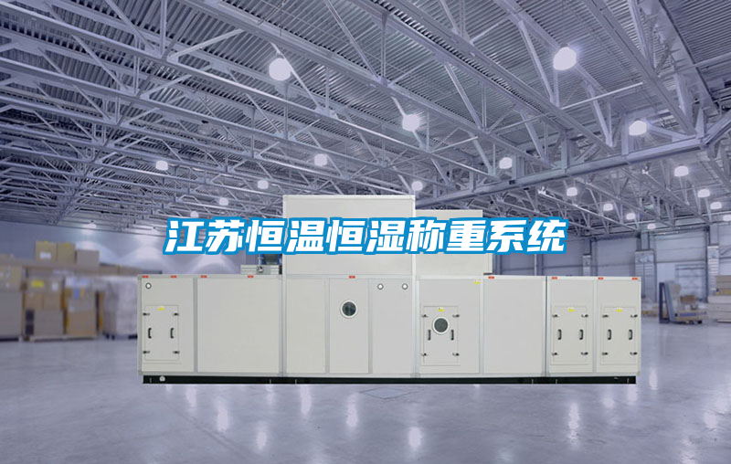江蘇恒溫恒濕稱重系統