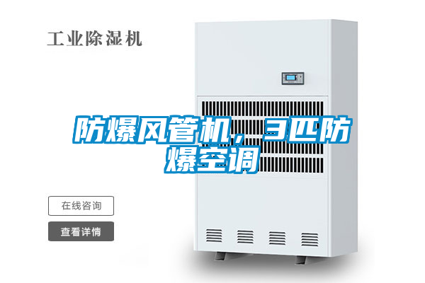 防爆風(fēng)管機，3匹防爆空調(diào)