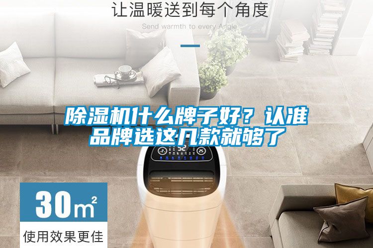 除濕機什么牌子好?認準品牌選這幾款就夠了
