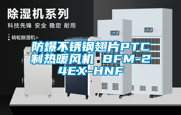 防爆不銹鋼翅片PTC制熱暖風機 BFM-24EX-HNF