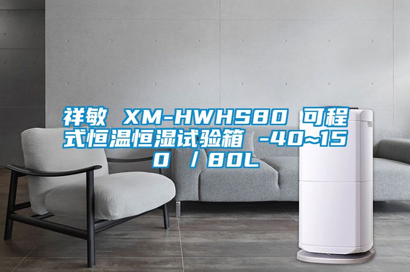 祥敏 XM-HWHS80 可程式恒溫恒濕試驗(yàn)箱 -40~150℃/80L