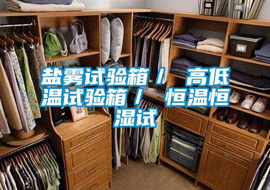 鹽霧試驗箱/ 高低溫試驗箱/ 恒溫恒濕試
