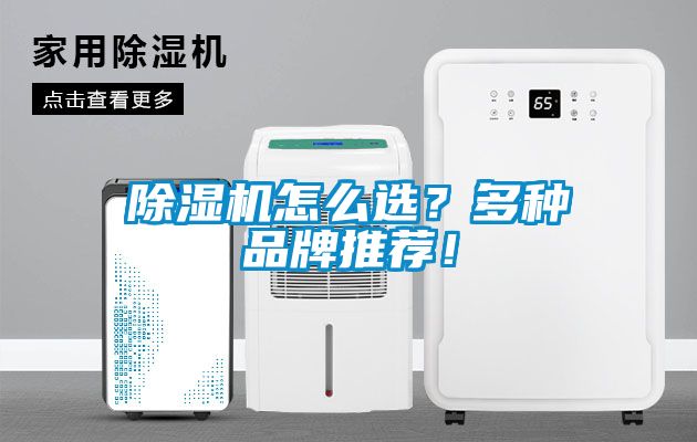 除濕機怎么選？多種品牌推薦！