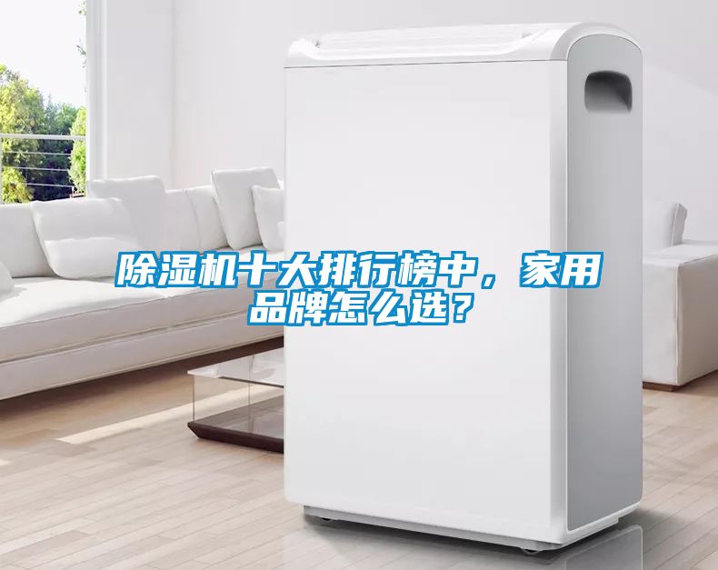 除濕機十大排行榜中,家用品牌怎么選?