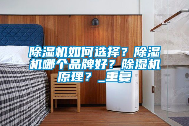除濕機如何選擇?除濕機哪個品牌好?除濕機原理?_重復