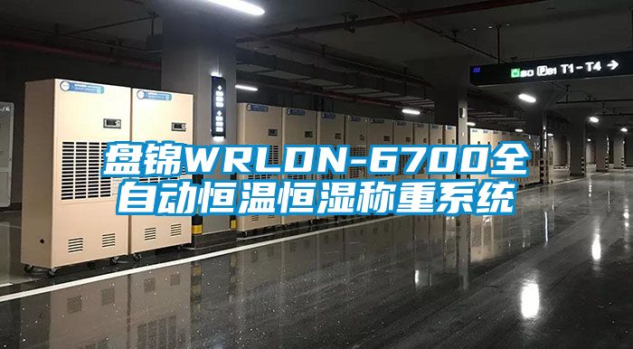 盤錦WRLDN-6700全自動恒溫恒濕稱重系統