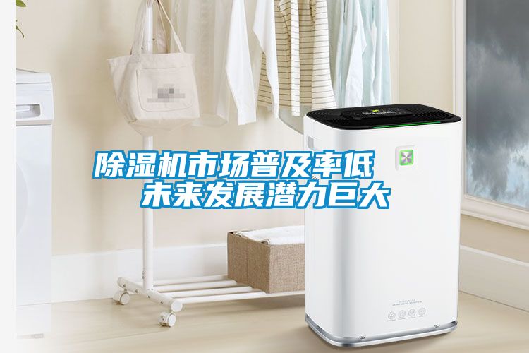 除濕機市場普及率低 未來發展潛力巨大