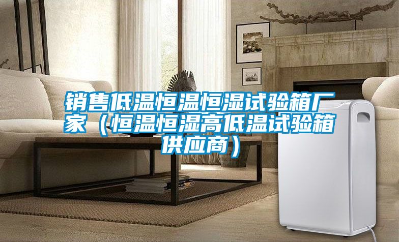 銷售低溫恒溫恒濕試驗箱廠家(恒溫恒濕高低溫試驗箱供應商)