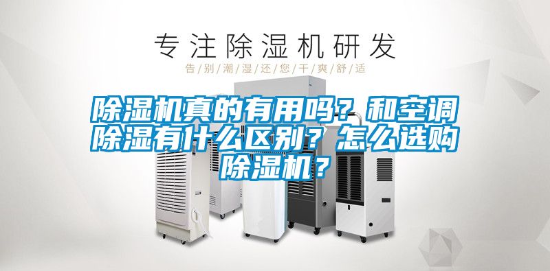 除濕機真的有用嗎?和空調除濕有什么區別?怎么選購除濕機?