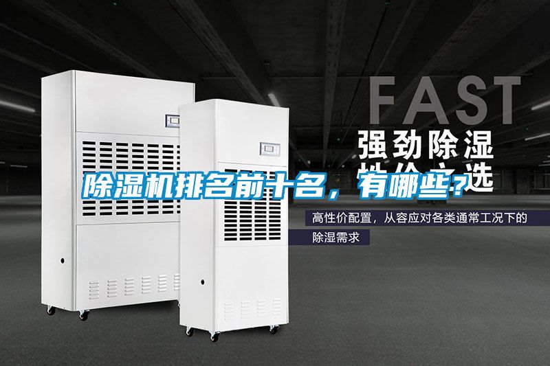 除濕機排名前十名,有哪些?