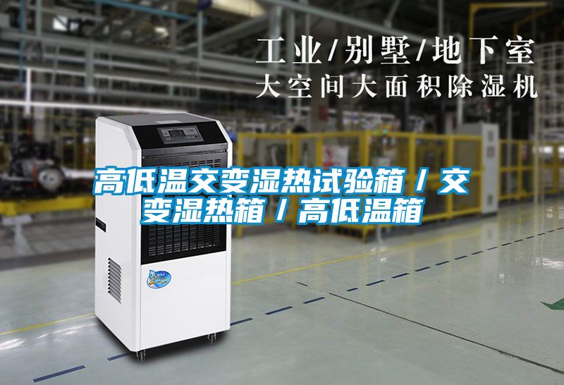高低溫交變濕熱試驗箱/交變濕熱箱/高低溫箱