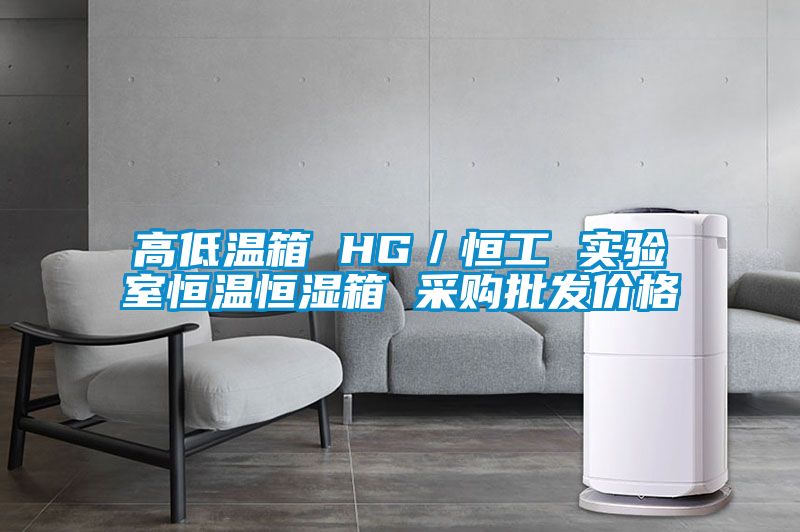 高低溫箱 HG／恒工 實驗室恒溫恒濕箱 采購批發價格