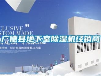 行業新聞廣德縣地下室除濕機經銷商