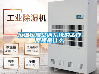 知識(shí)百科恒溫恒濕空調(diào)系統(tǒng)的工作原理是什么