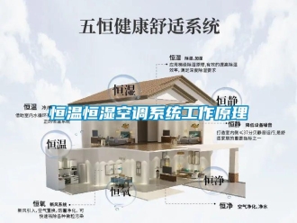 知識(shí)百科恒溫恒濕空調(diào)系統(tǒng)工作原理