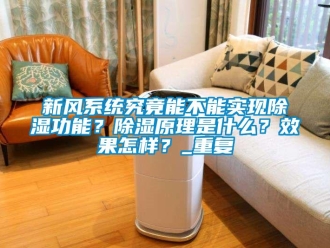 行業(yè)新聞新風(fēng)系統(tǒng)究竟能不能實現(xiàn)除濕功能？除濕原理是什么？效果怎樣？_重復(fù)