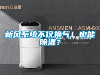 行業(yè)新聞新風(fēng)系統(tǒng)不僅換氣！也能除濕？