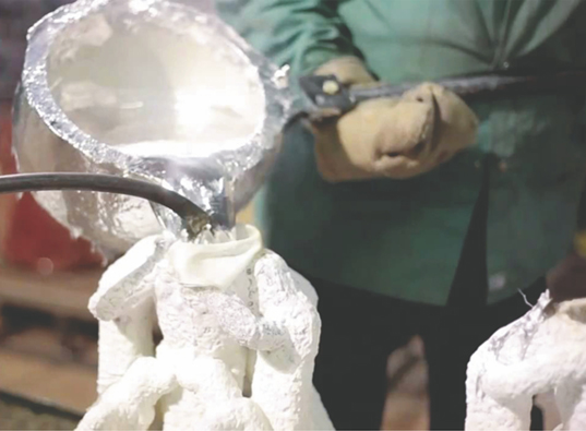 溶模鑄造使用安詩曼除濕機可以在短時間內加快完成干燥 溶模鑄造使用安詩曼除濕機可以在短時間內加快完成干燥